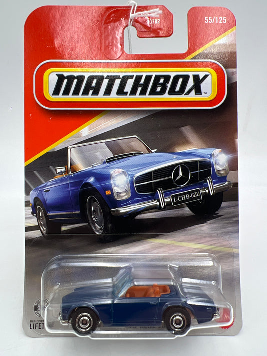 2026 Matchbox #55 1963 Mercedes-Benz 230 SL Blue