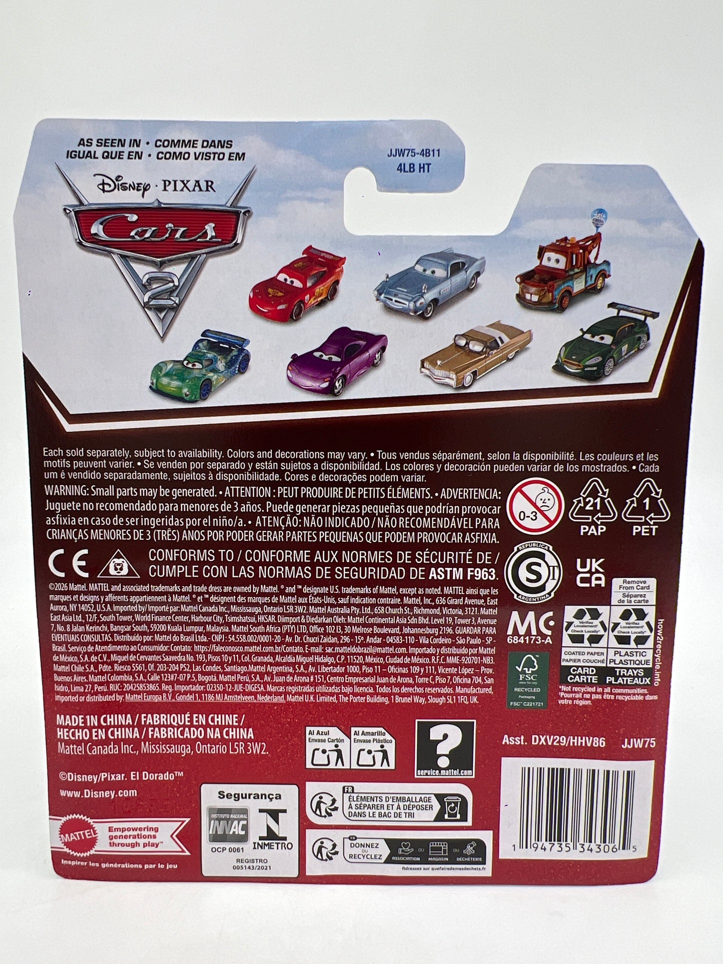 2026 Disney Pixar Cars 20 Years Flash Nilsson 137B