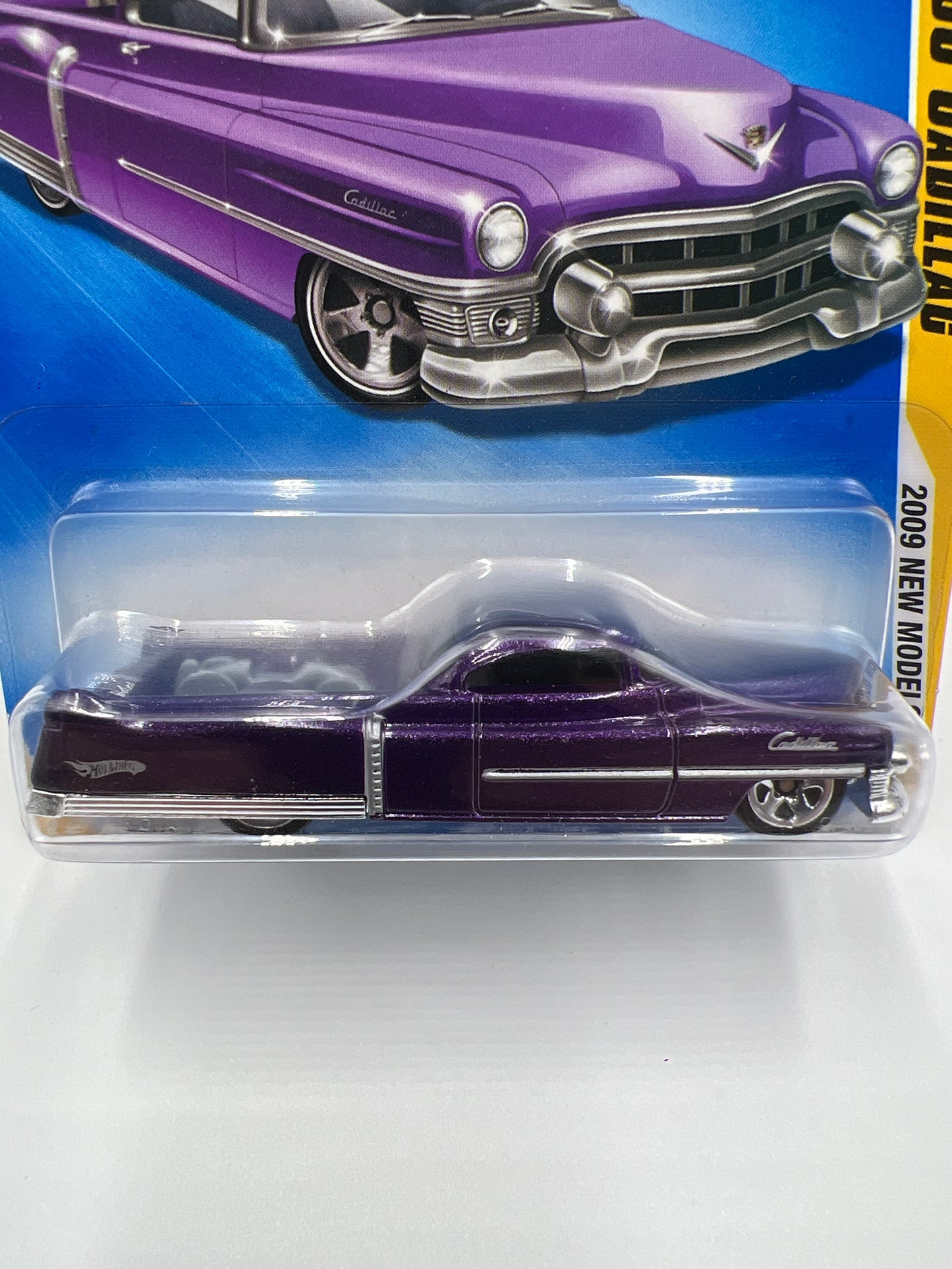 2009 Hot Wheels New Models #15 Custom 53 Cadillac Purple 60B