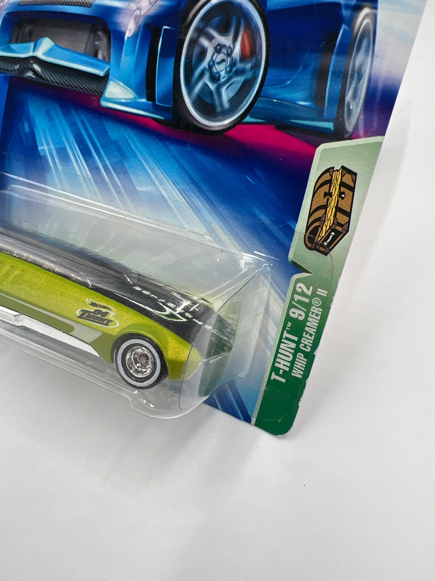 2004 Hot Wheels Treasure Hunt #109 Whip Creamer II Green W/Real Riders 273E