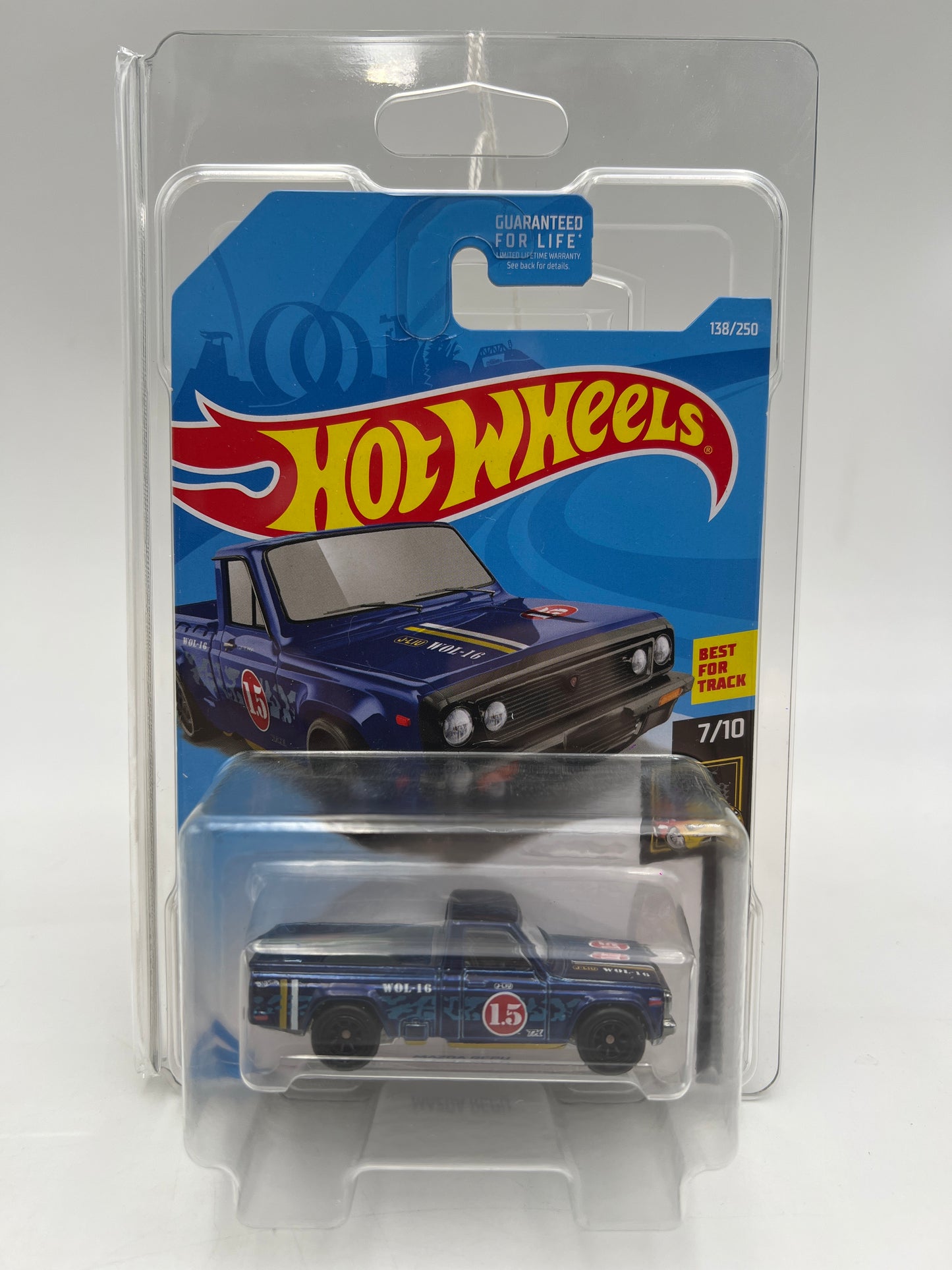 2019 Hot Wheels Super Treasure Hunt #138 Mazda Repu Blue W/ Protector