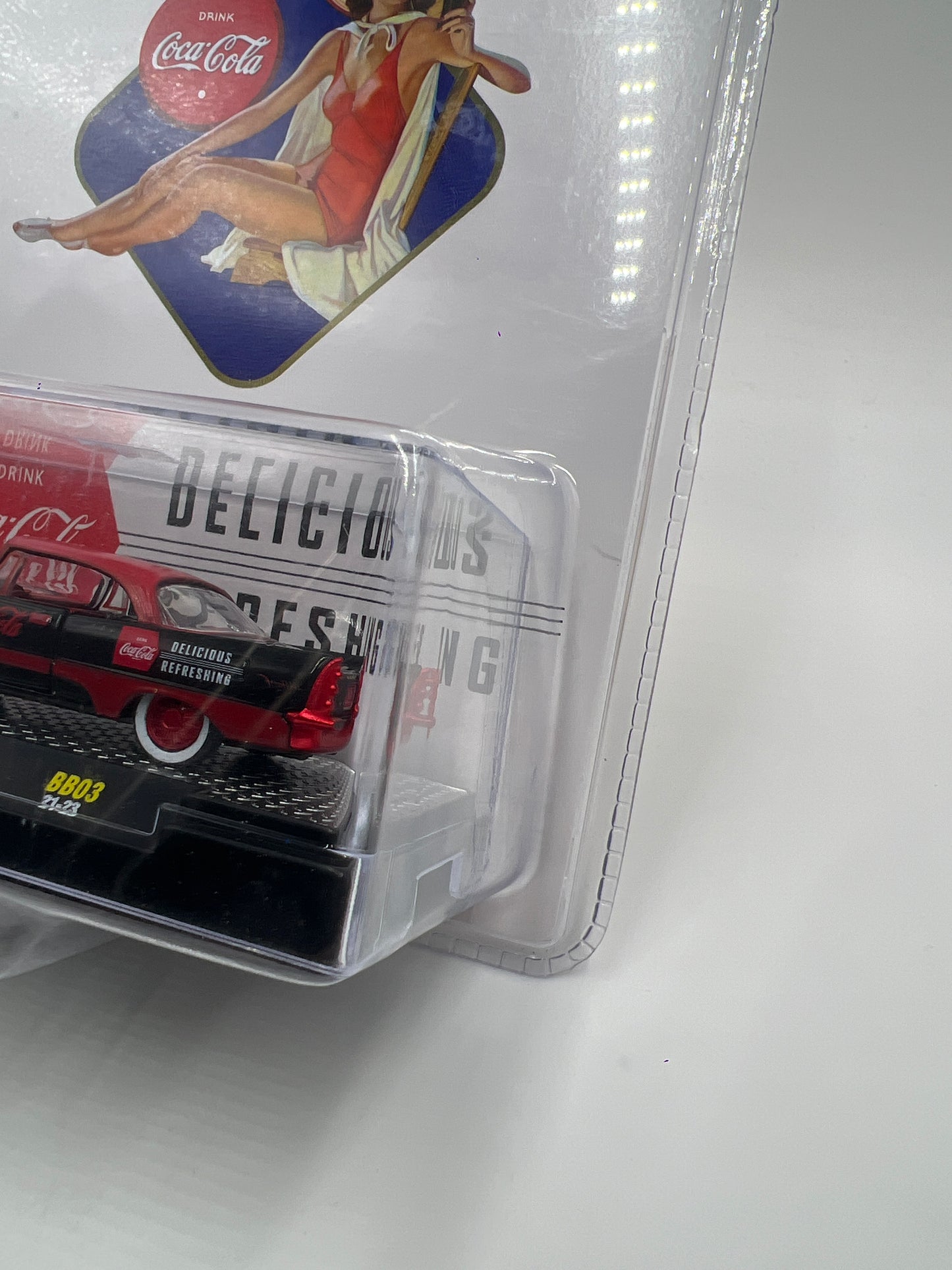 M2 Machines Coca Cola CHASE 1957 DeSoto Fireflite Black/Red BB03