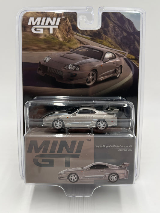 Mini GT #978 Toyota Supra VeilSide Combat V-II Gray 236E