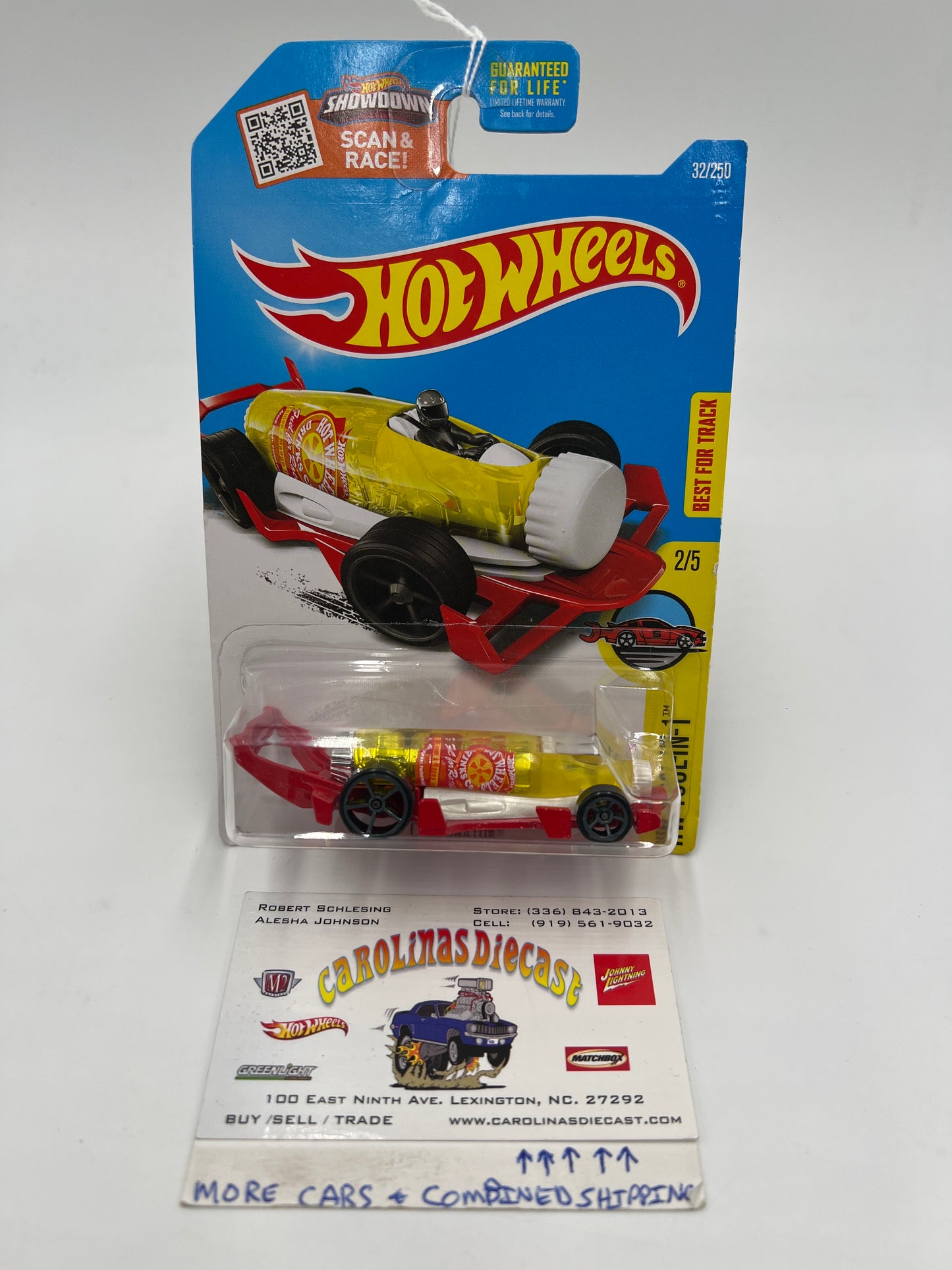 Hot Wheels Tool-In-1 #32 Carbonator Red/Yellow 65B