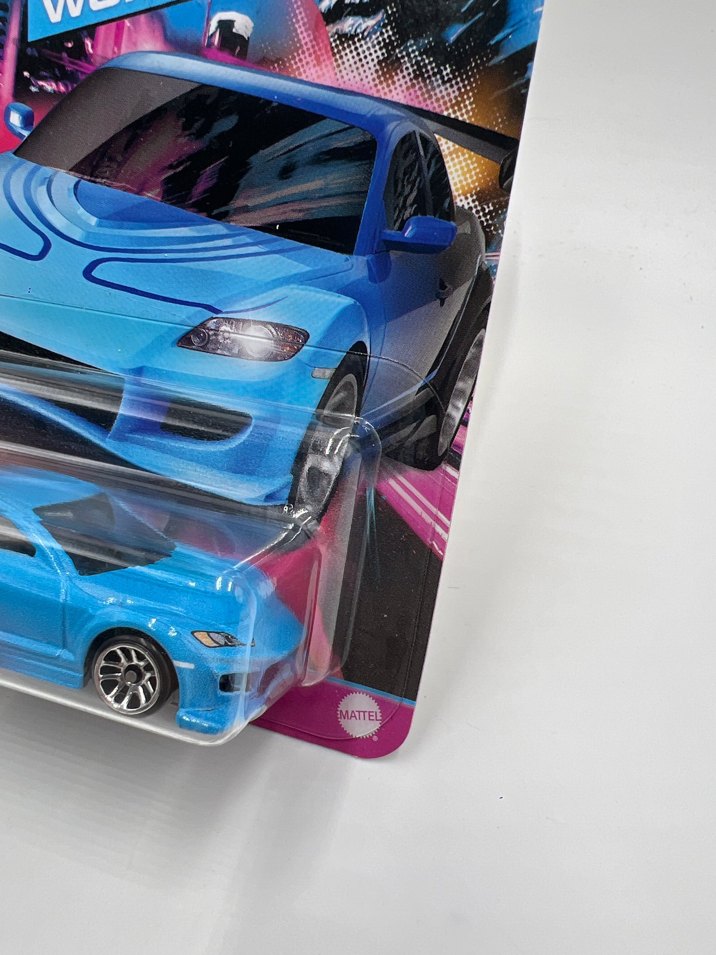 Hot Wheels Fast and Furious Women of Fast #2 Mazda RX-8 Blue W/Protector