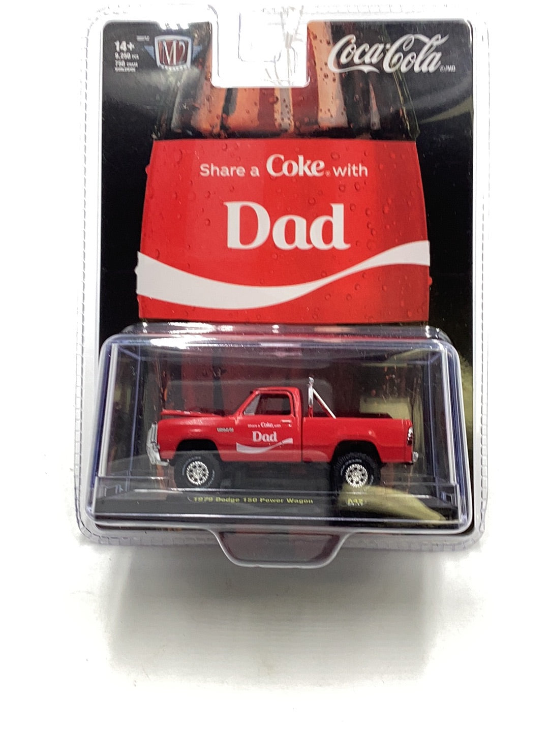 M2 MACHINES Coca Cola 1979 Dodge 150 Power Wagon A42