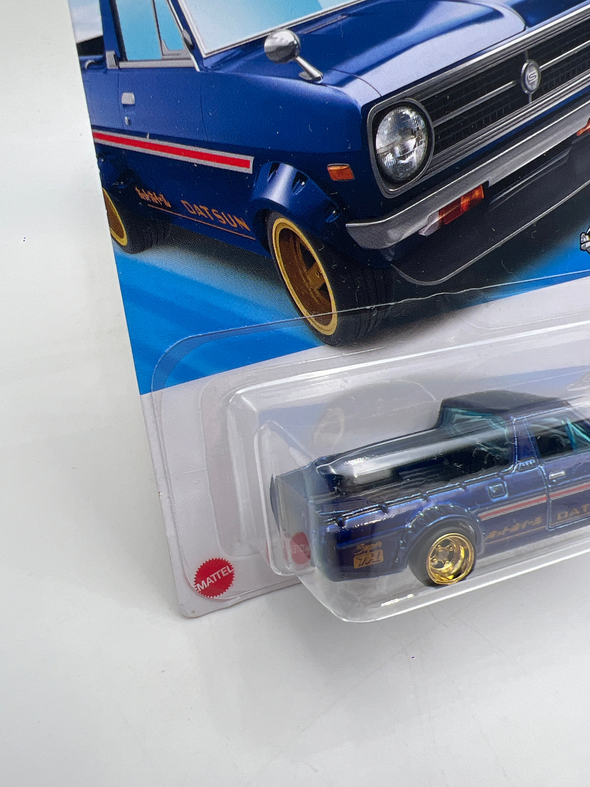 2025 Hot Wheels Factory Sealed Super Treasure Hunt #93 1975 Datsun Sunny Truck B120 Blue W/Protector