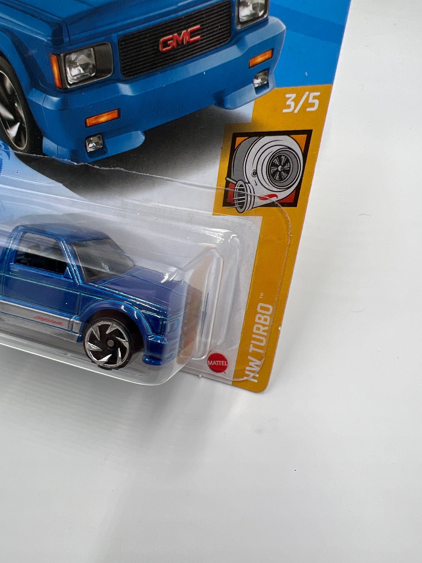 2021 Hot Wheels Turbo #92 91 GMC Syclone Blue 42D
