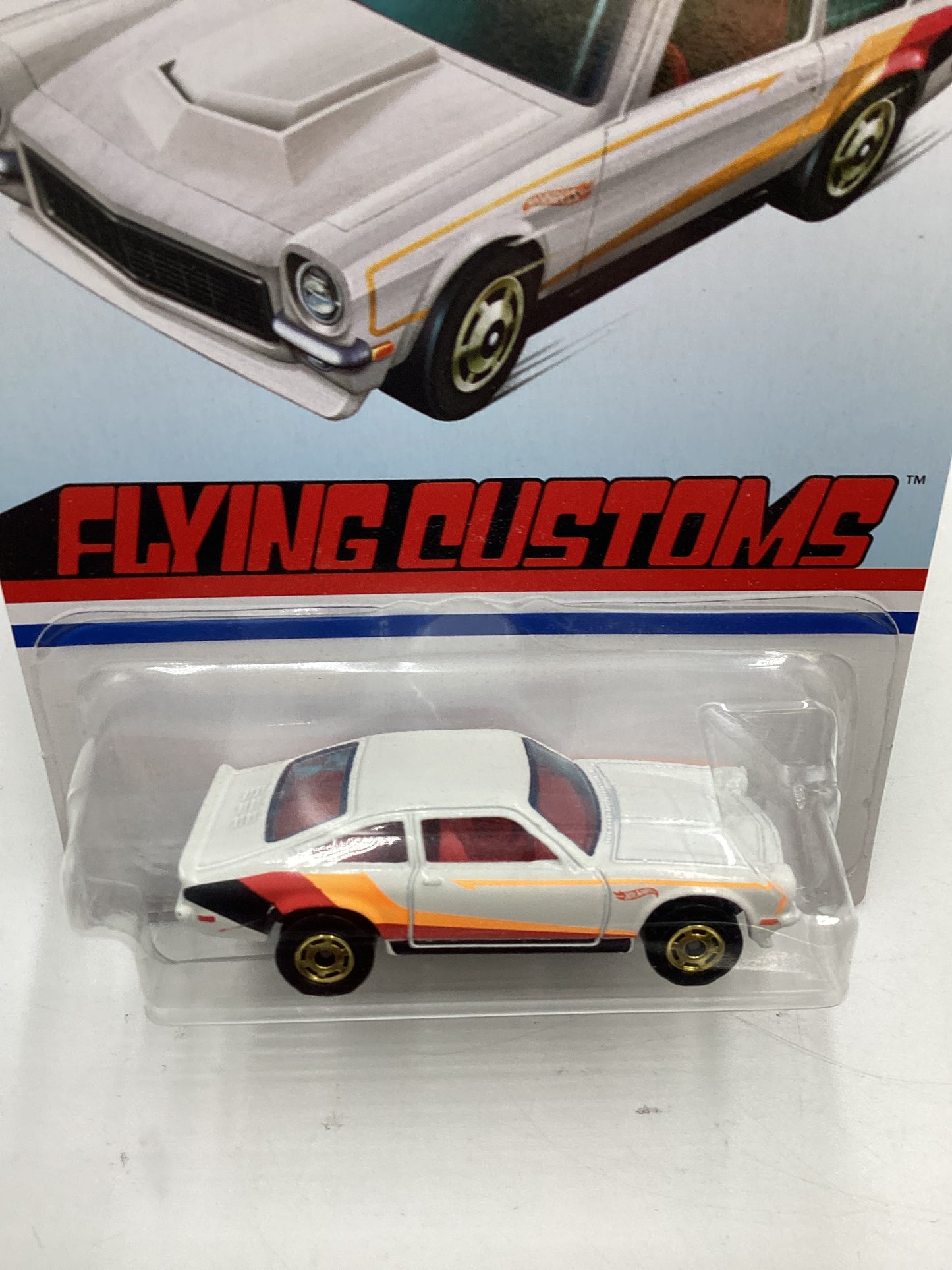 Hot Wheels Target Exclusive Flying Customs Custom V-8 Vega White