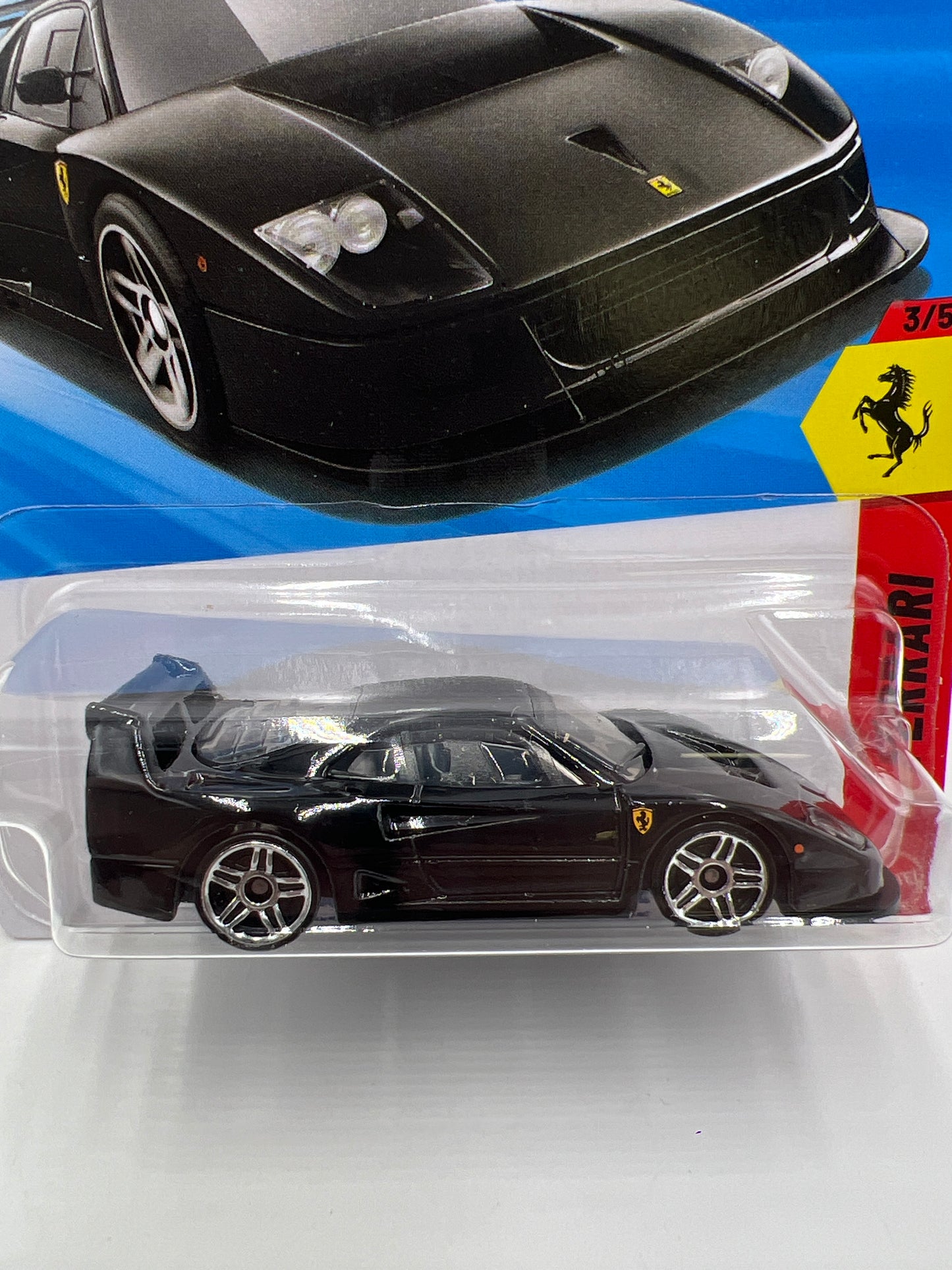2026 Hot Wheels C Case Ferrari #63 Ferrari F40 Competizione Black