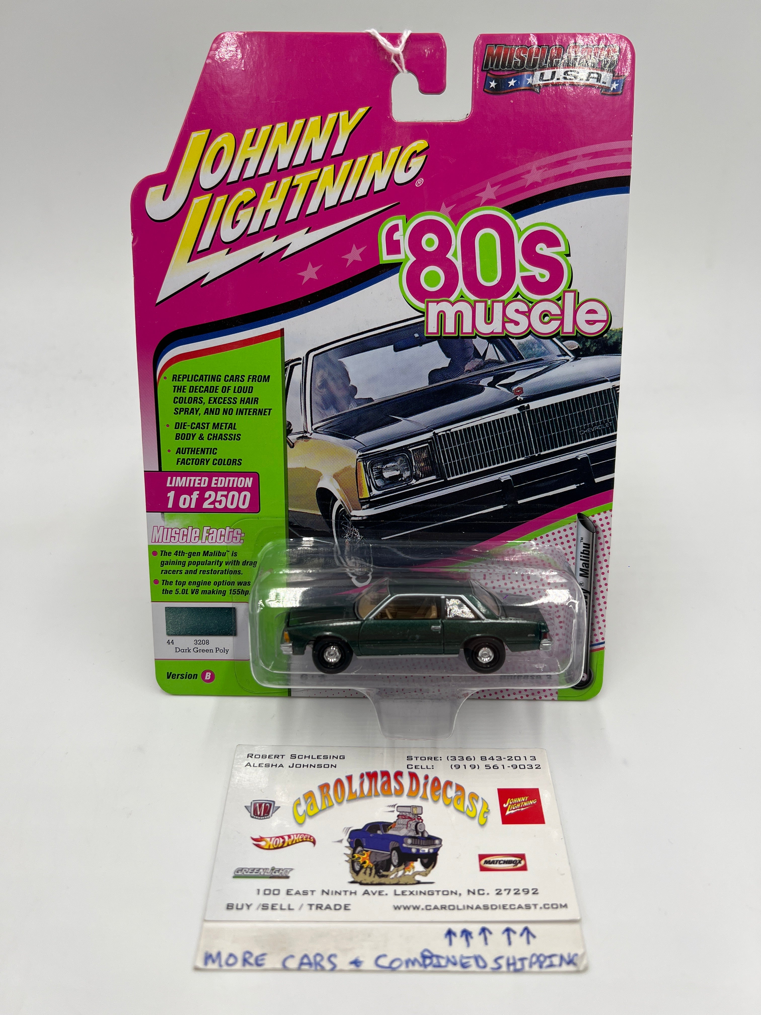 Johnny Lightning 80s Muscle Release 3 Version B 1/2500 1980 Chevy