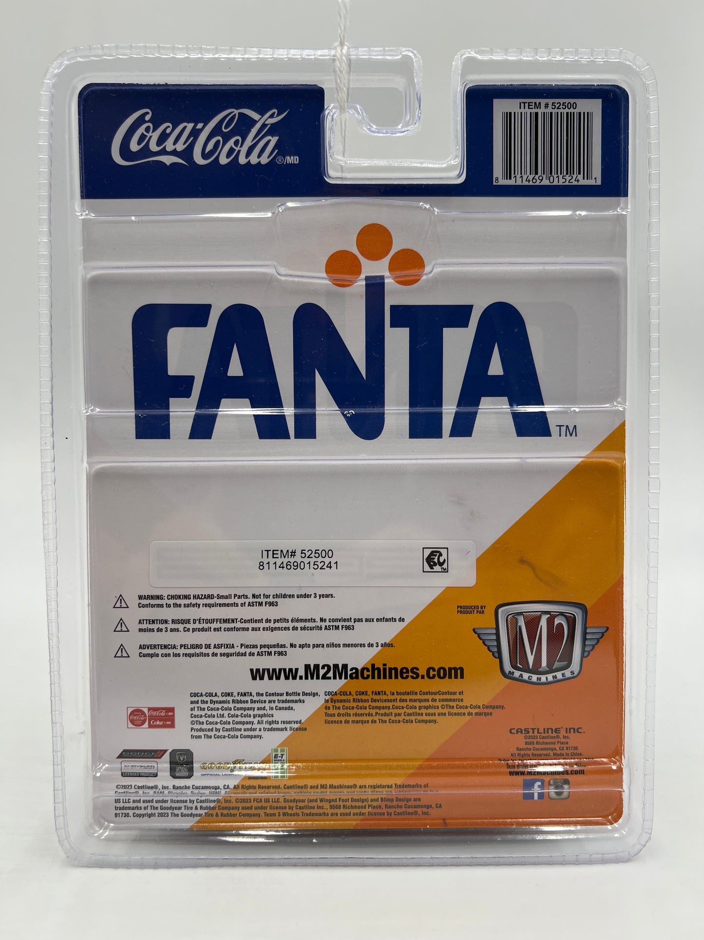 M2 Machines Fanta CHASE 1971 Dodge Challenger Funny Car A35