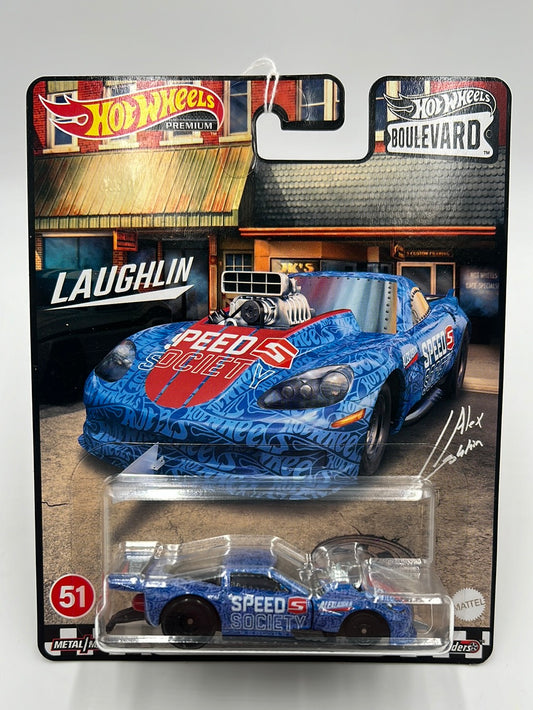 Hot Wheels Premium Boulevard #51 ‘12 Corvette Z06 Drag Racer 259D