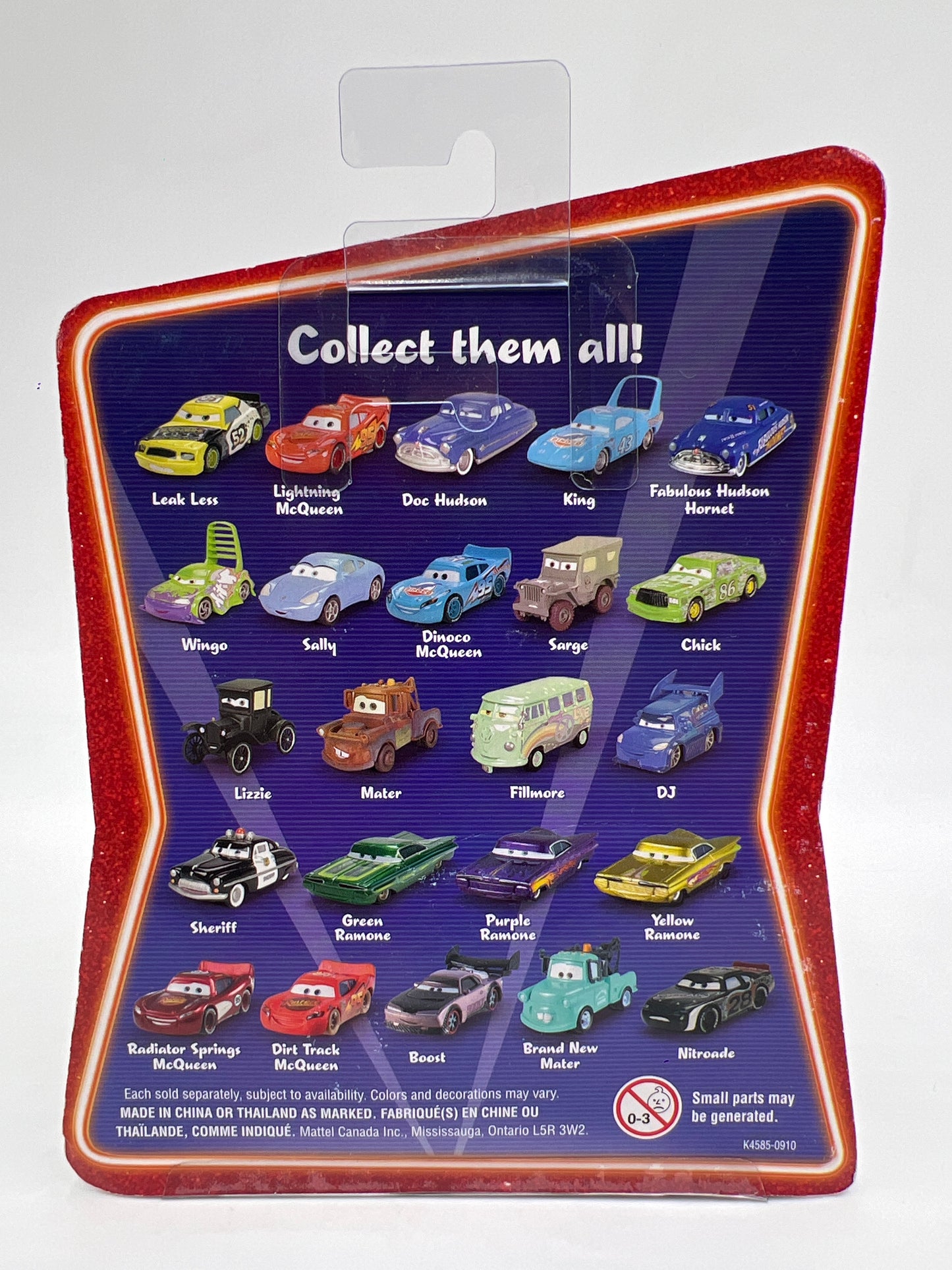 Disney Pixar Cars Supercharged Radiator Springs McQueen 140D