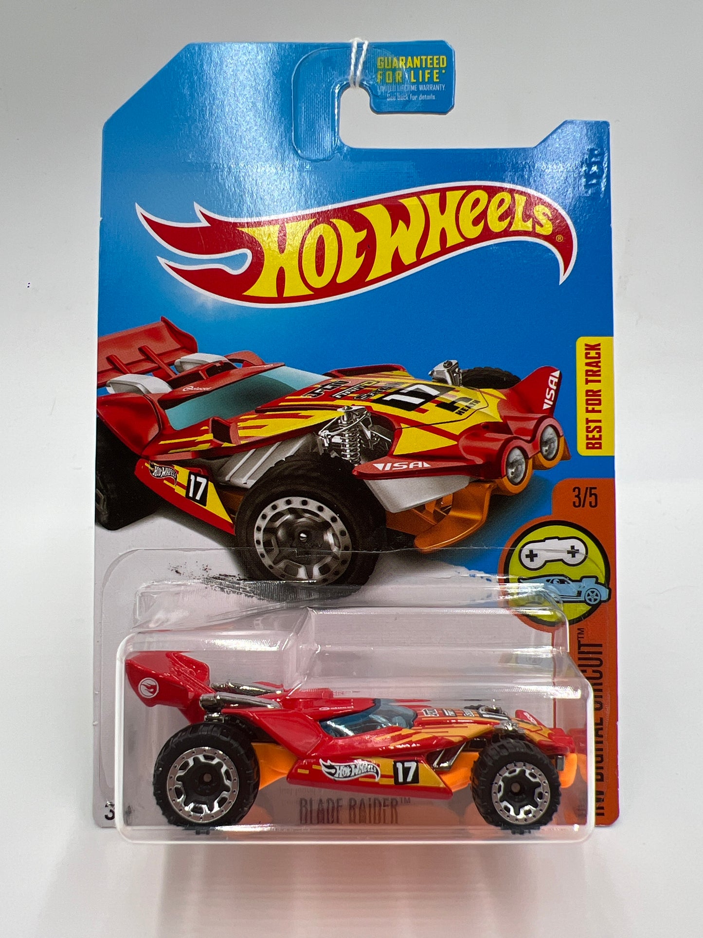 2017 Hot Wheels Treasure Hunt Blade Raider Red #1 283C