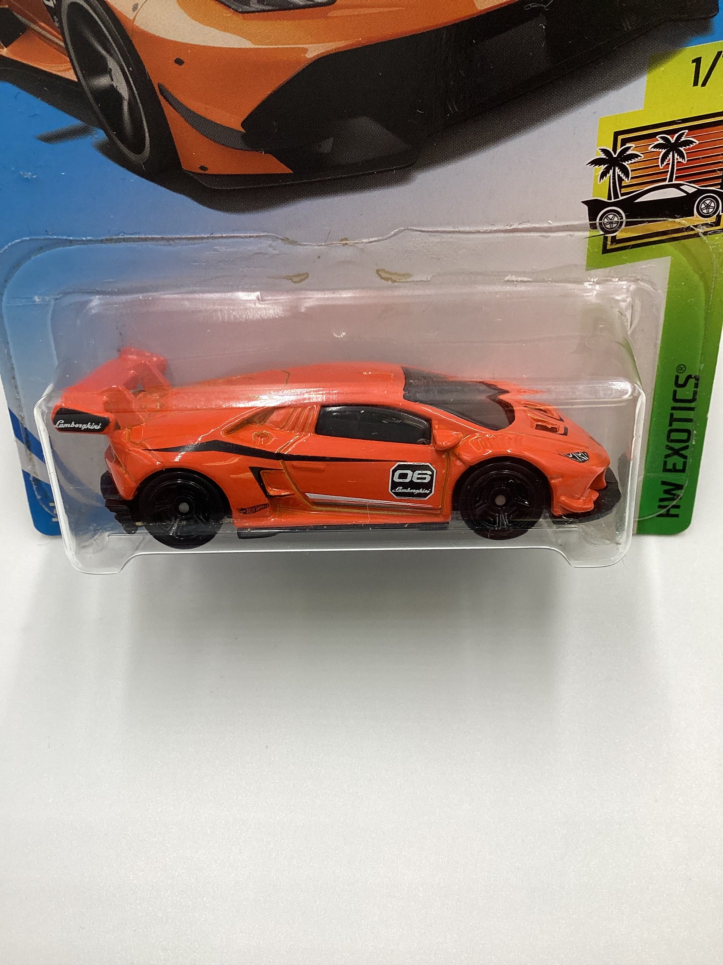 2018 Hot Wheels #268 Lamborghini Huracan LP 620-2 Super Trofeo Orange 101C