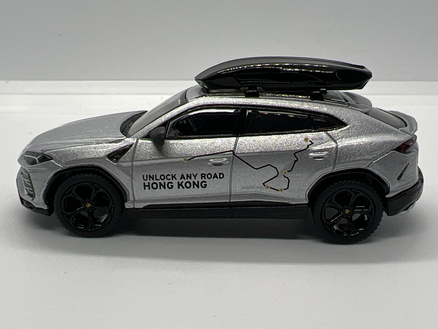 MiniGT X Lamborghini Hong Kong #443 Lamborghini Urus Silver