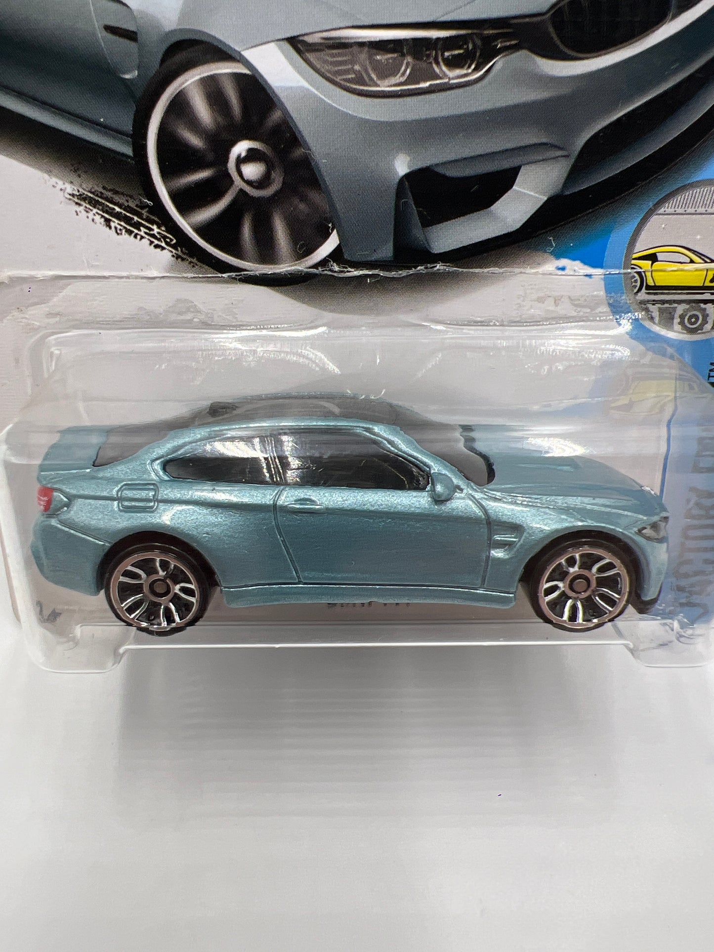 2017 Hot Wheels Factory Fresh #154 BMW M4 Light Blue