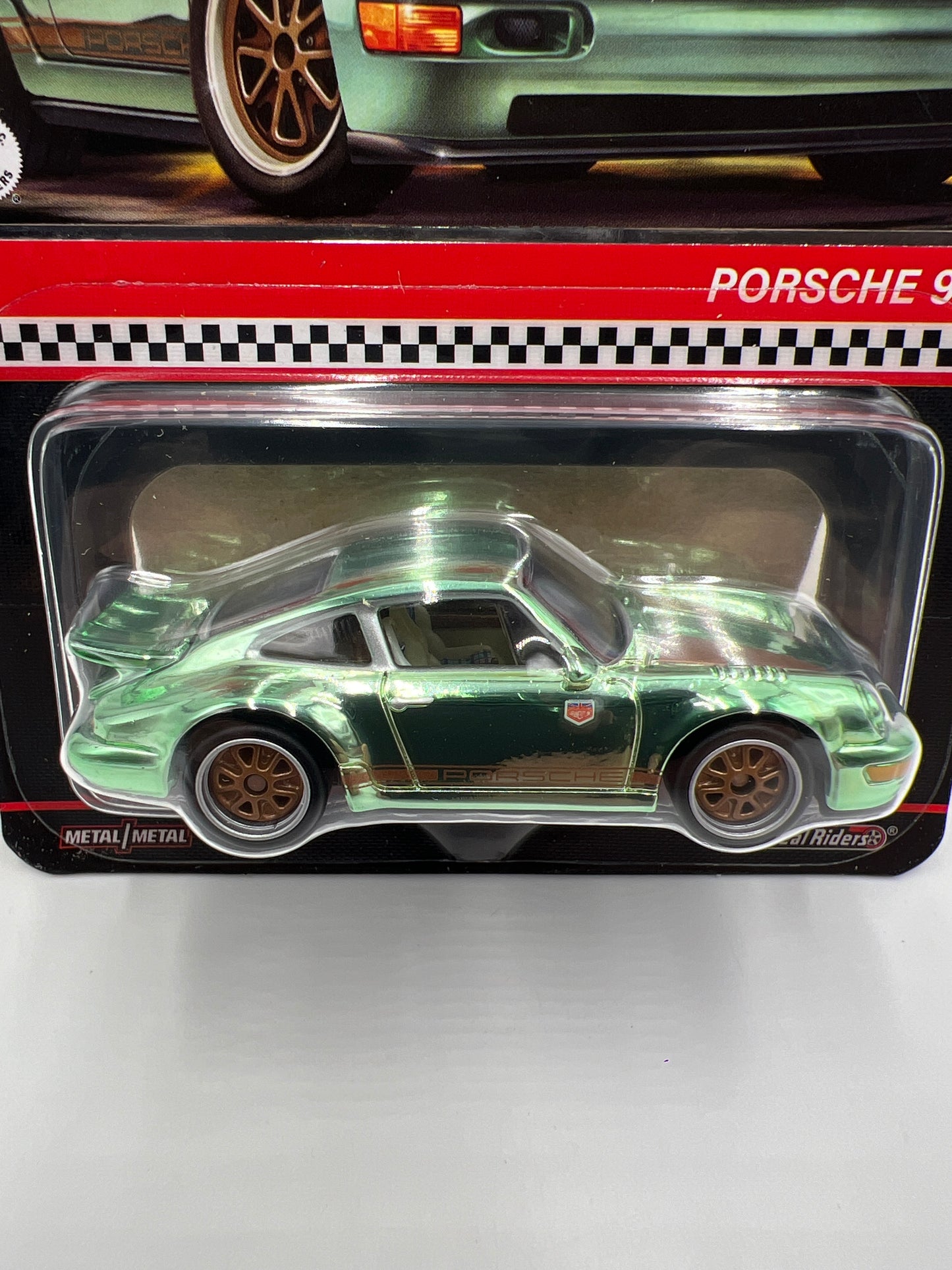 Hot Wheels RLC Porsche 964 Magnus Walker Urban Outlaw Green W/Protector