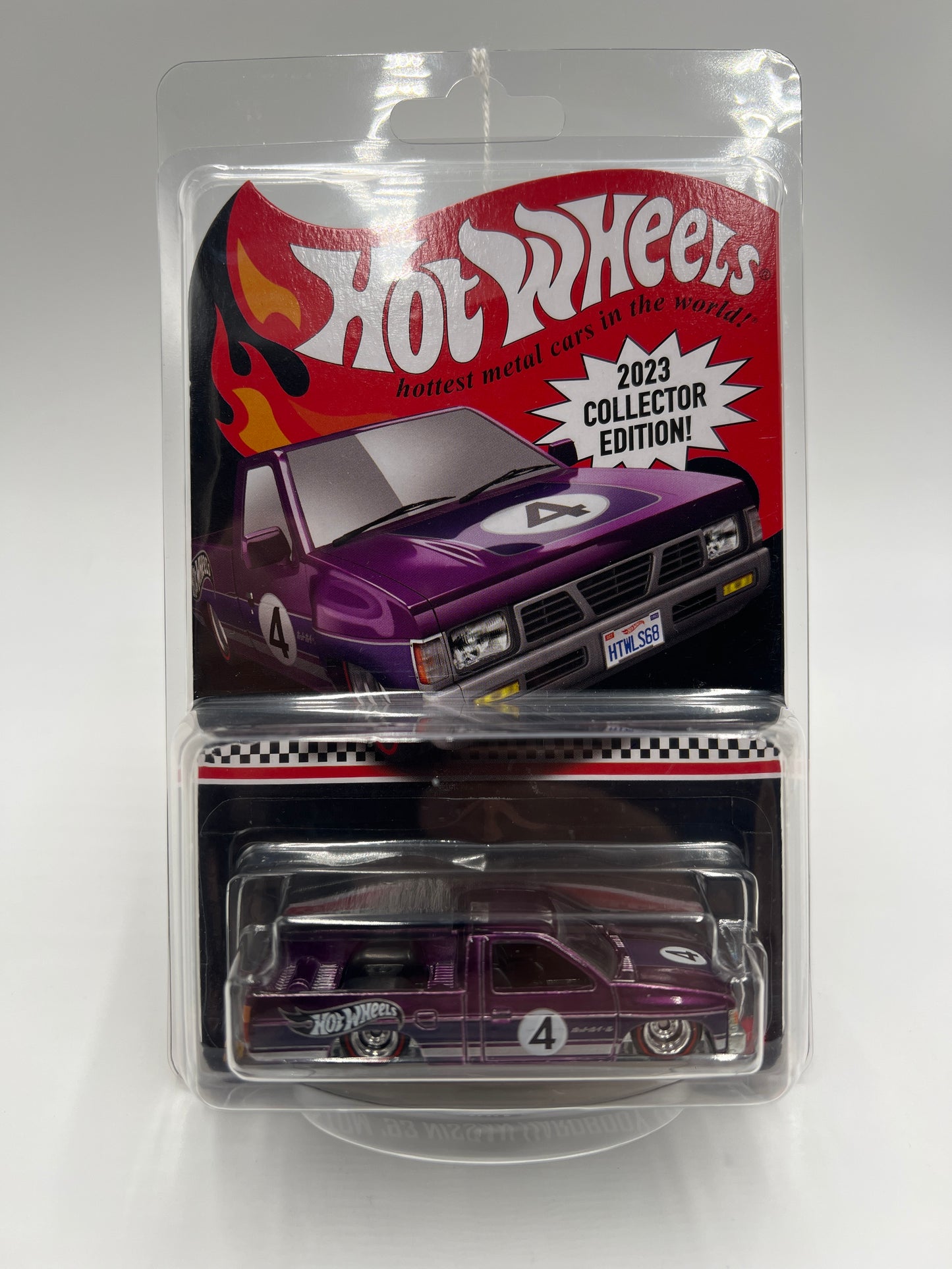 2023 Hot Wheels Target Mail In #4 Custom 93 Nissan Hardbody D21 Purple W/ Protector
