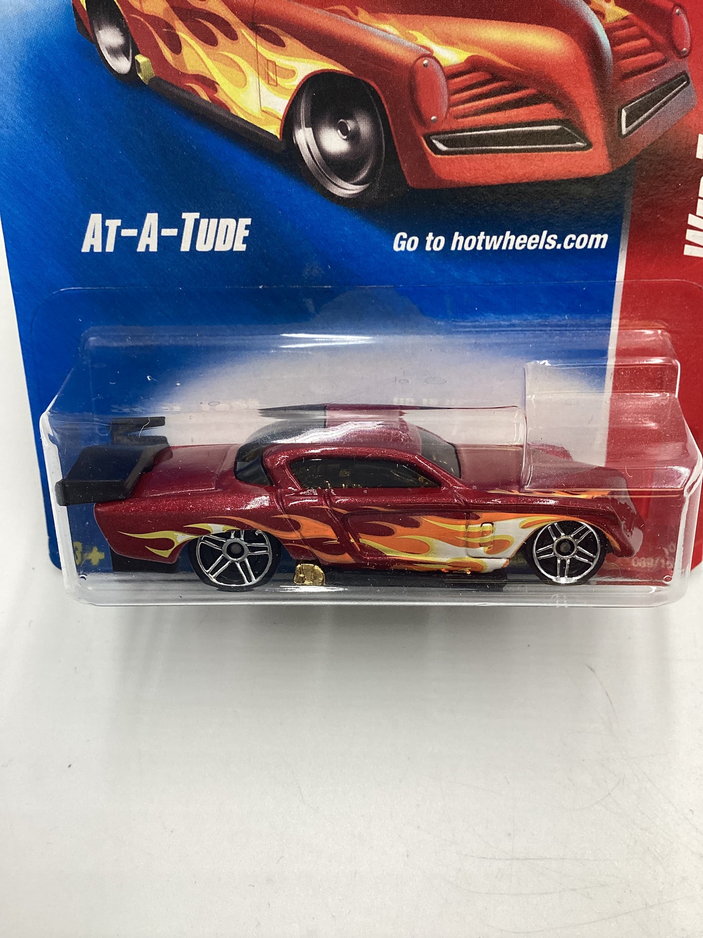 2008 Hot Wheels Web Trading Cars #89 At-A-Tude Red EE2