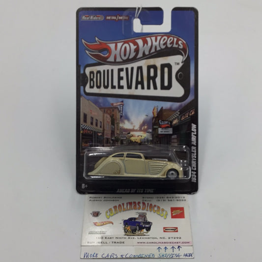 Hot wheels Boulevard 1934 Chrysler Airflow EE1