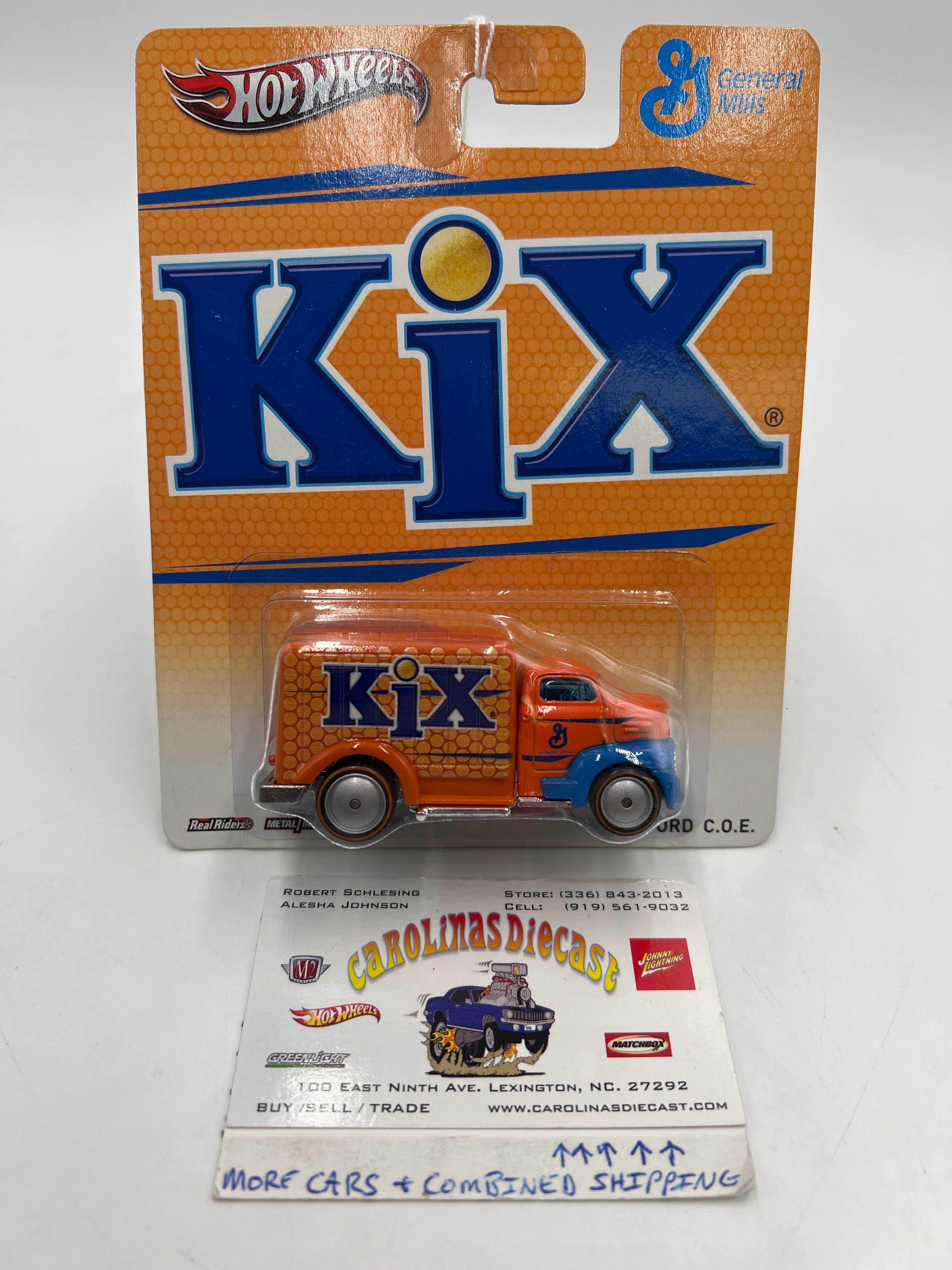 キングスベリー(Kingsbury ) COEトラックトイ Hot Wheels Pop Culture General Mills Kix 49 Ford C.O.E 265G
