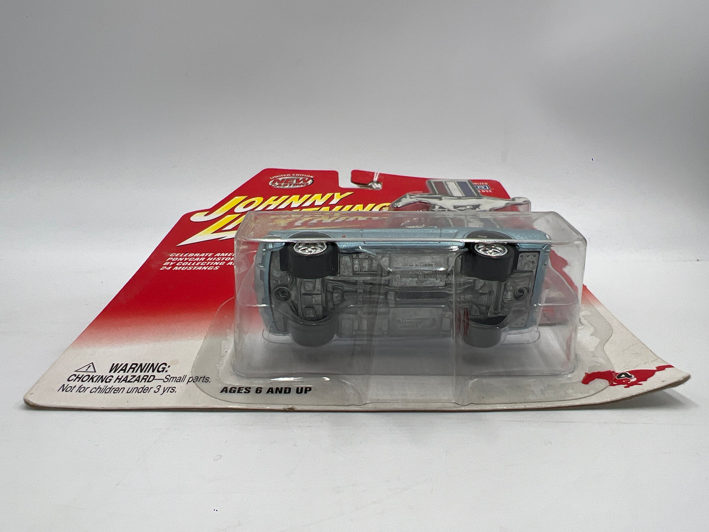 Johnny Lightning Mustang Series #4 1966 Ford Mustang GT Blue 222C