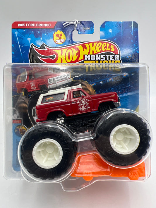 2026 Hot Wheels Monster Trucks Crash Legends #1 1985 Ford Bronco