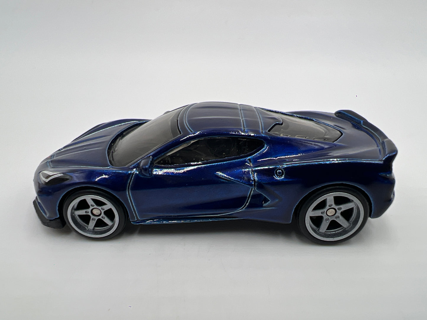 Hot Wheels 1/64 Super Treasure Hunt 2020 Corvette C8 Blue Loose