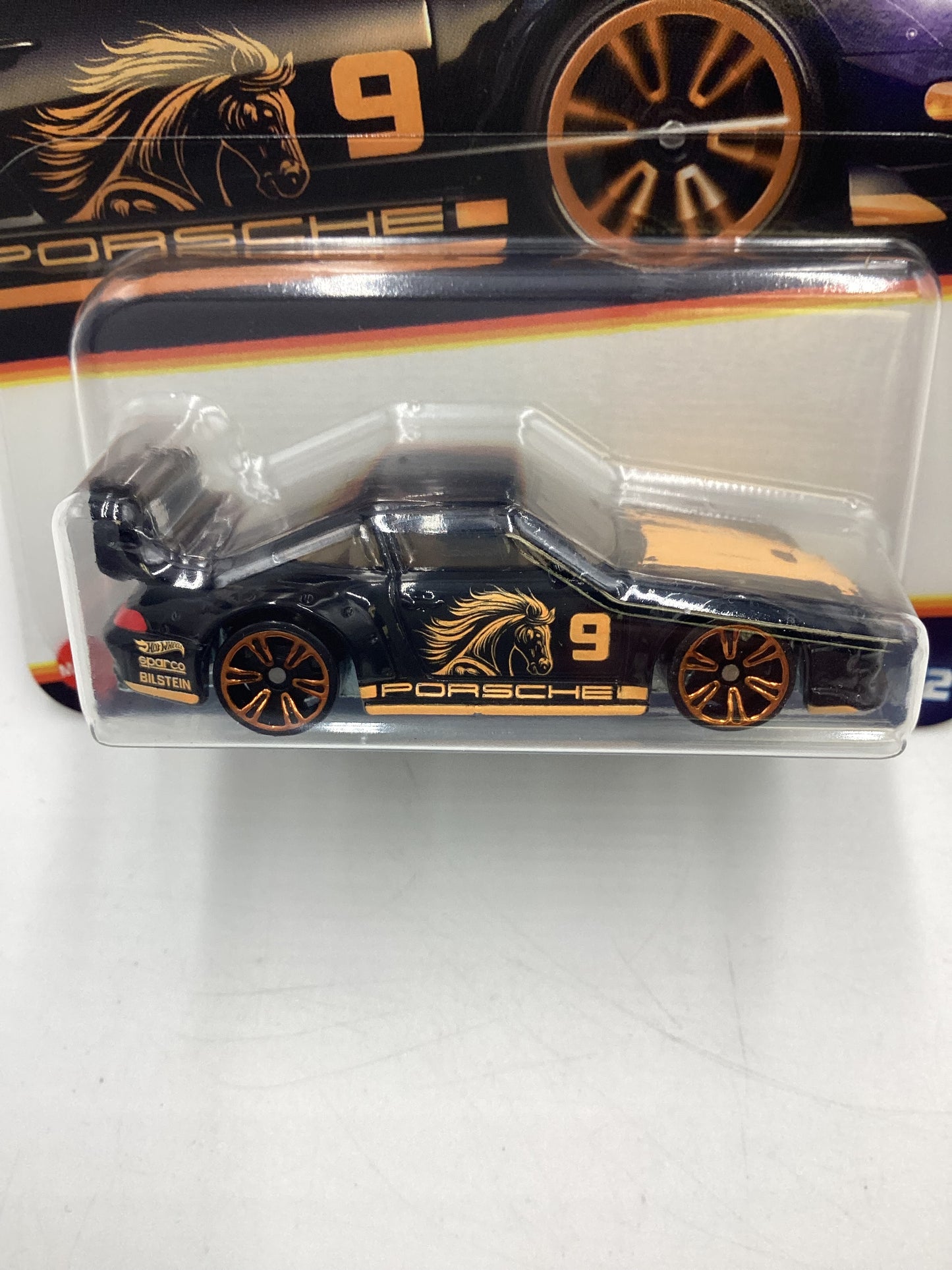 2025 Hot Wheels Neon Speeders #8 Porsche 993 GT2 Metal Base Black 159H