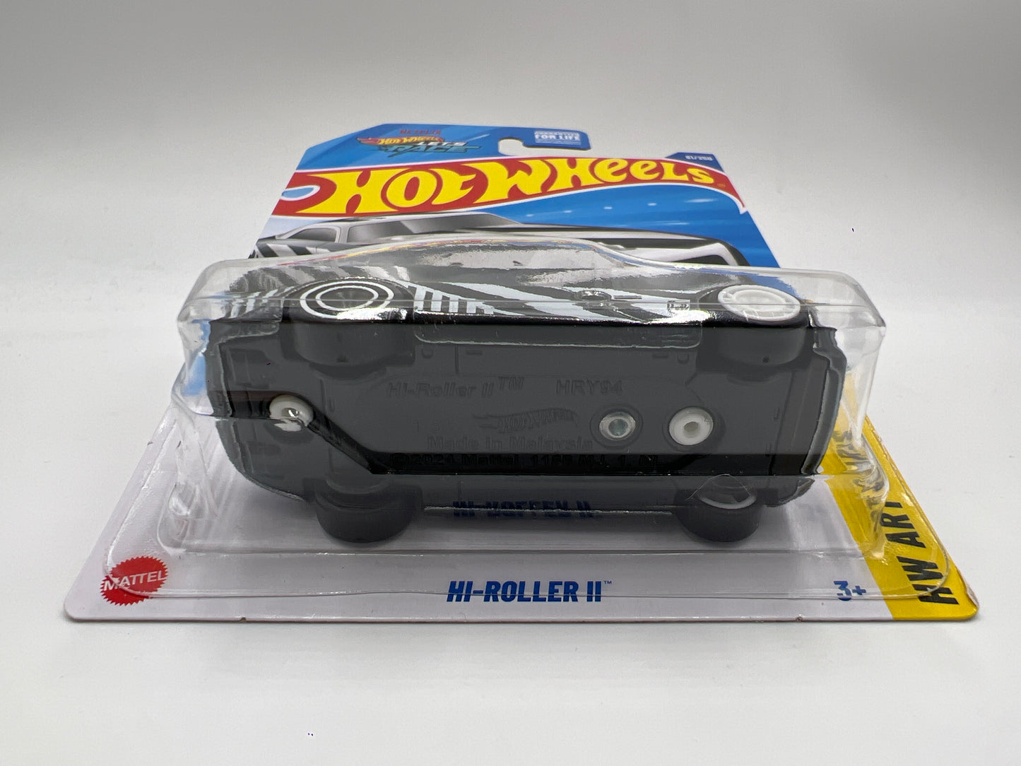 2025 Hot Wheels C Case Super Treasure Hunt #61 Hi-Roller II Black/White W/Protector #2