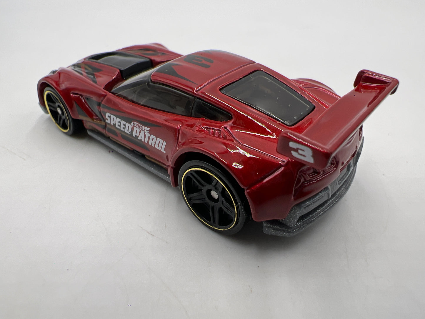 2020 Hot Wheels Mystery Models Series 3 #3 Chase Corvette C7.R Red