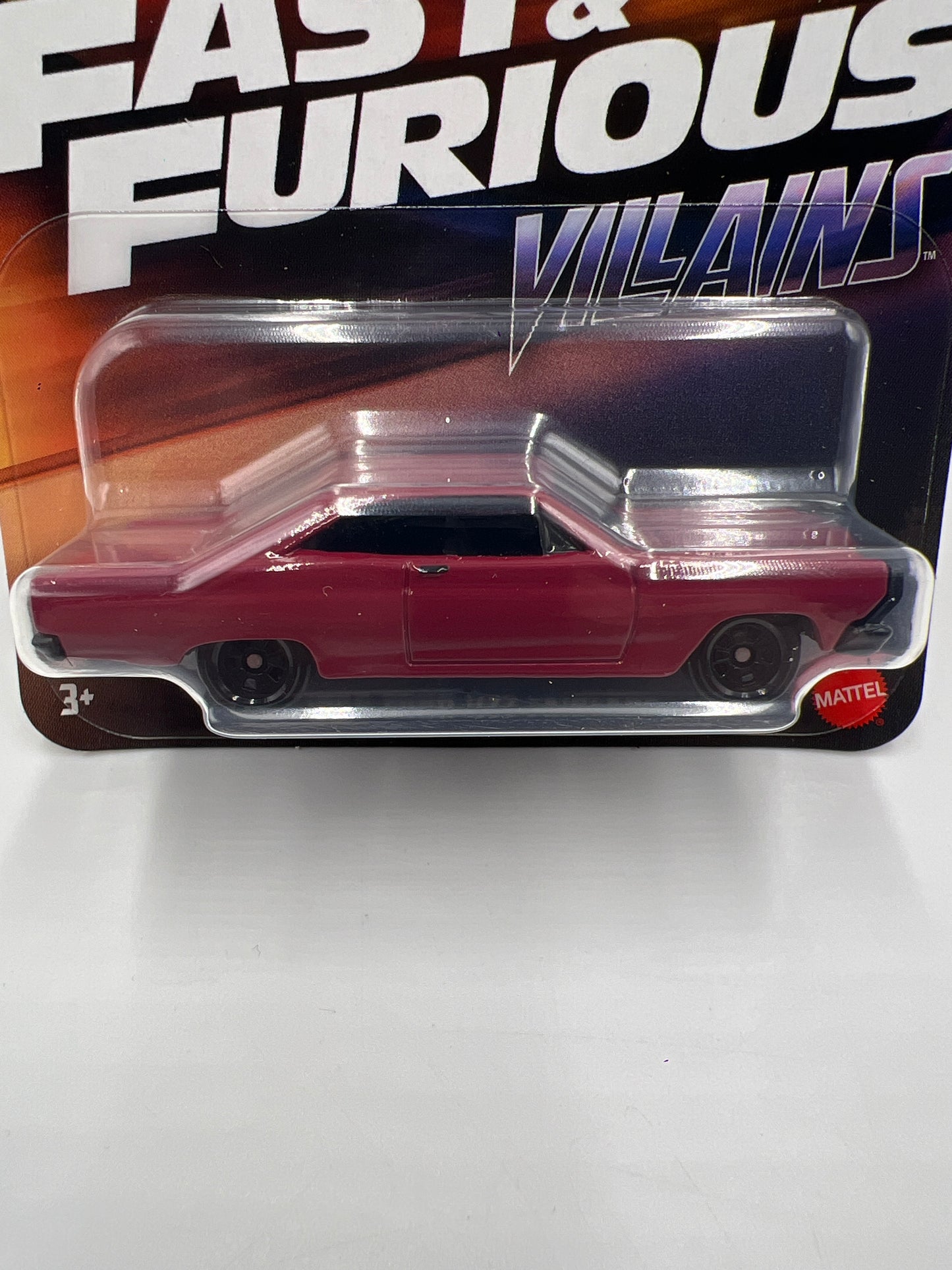 Hot Wheels Silver Series Fast & Furious Villains #3 1966 Ford 427 Fairlane Red 69C