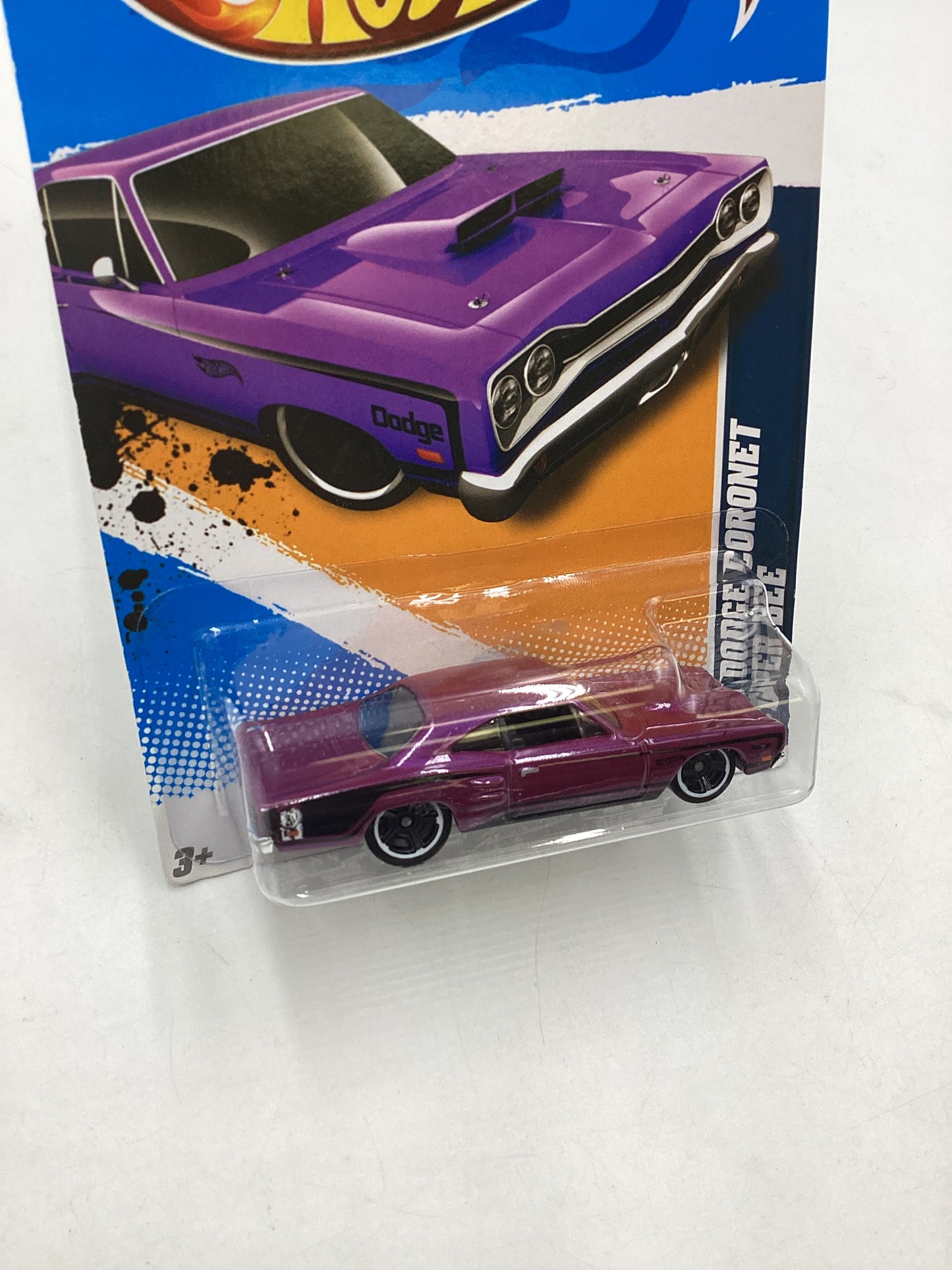 2012 Hot Wheels Muscle Mania Mopar #84 69 Dodge Coronet Super Bee 37G