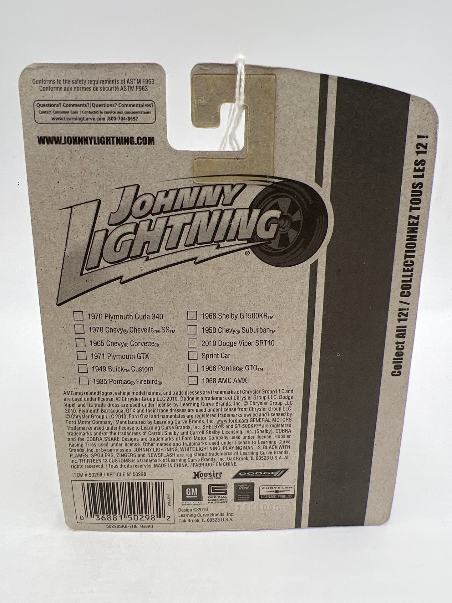 Johnny Lightning Small Card Sprint Car 1x Red 217C