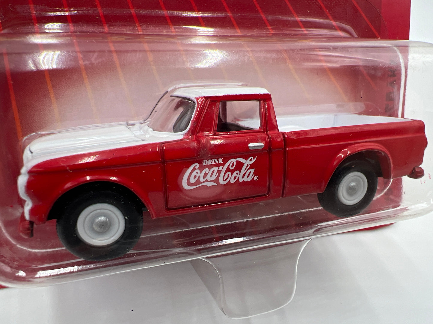 Johnny Lightning Coca Cola Delivery Vehicles #7 1962 Studebaker Red 220D