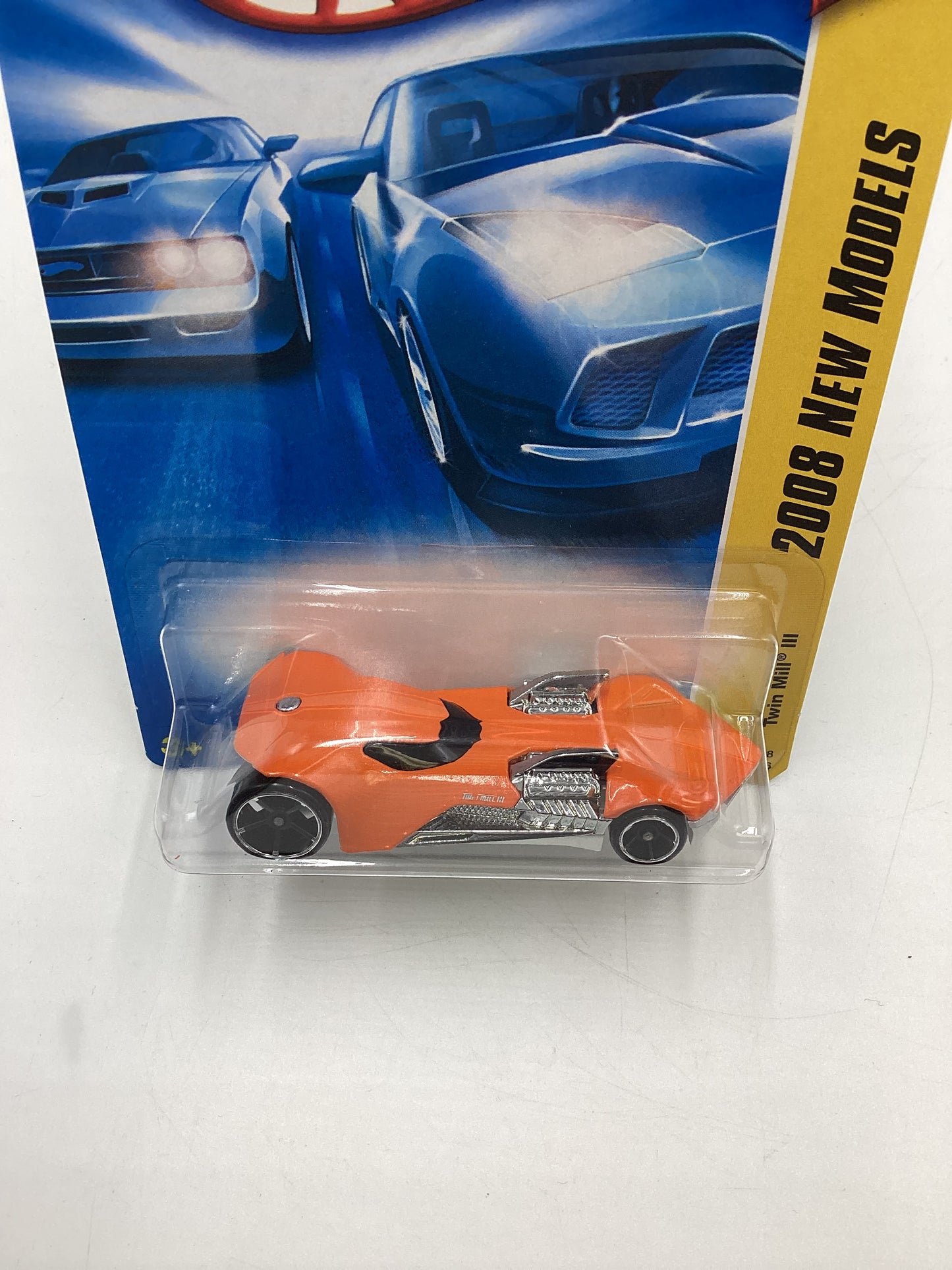 2008 Hot Wheels New Models #40 Twin Mill III Orange 116A