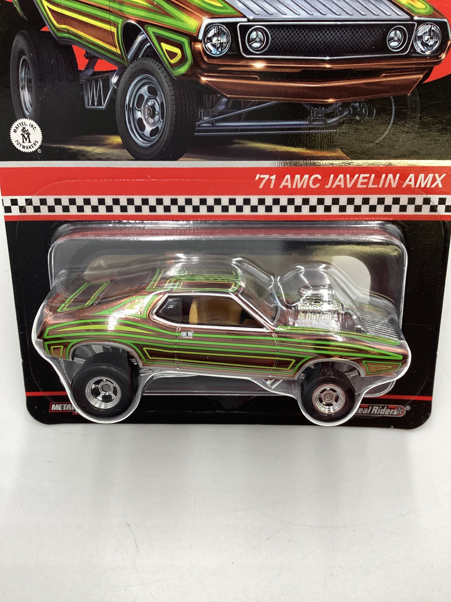 2024 Hot Wheels RLC #24942/30000 71 AMC Javelin AMX Copper/ Green