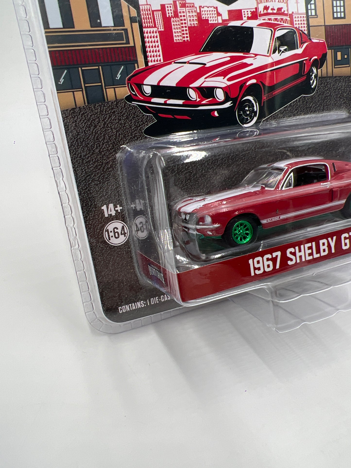 Greenlight Woodward Dream Cruise Series 1 CHASE 1967 Shelby GT-500 Red