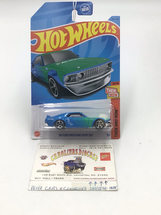 2023 hot wheels Q Case  #244 69 Ford Mustang Boss 302 19B