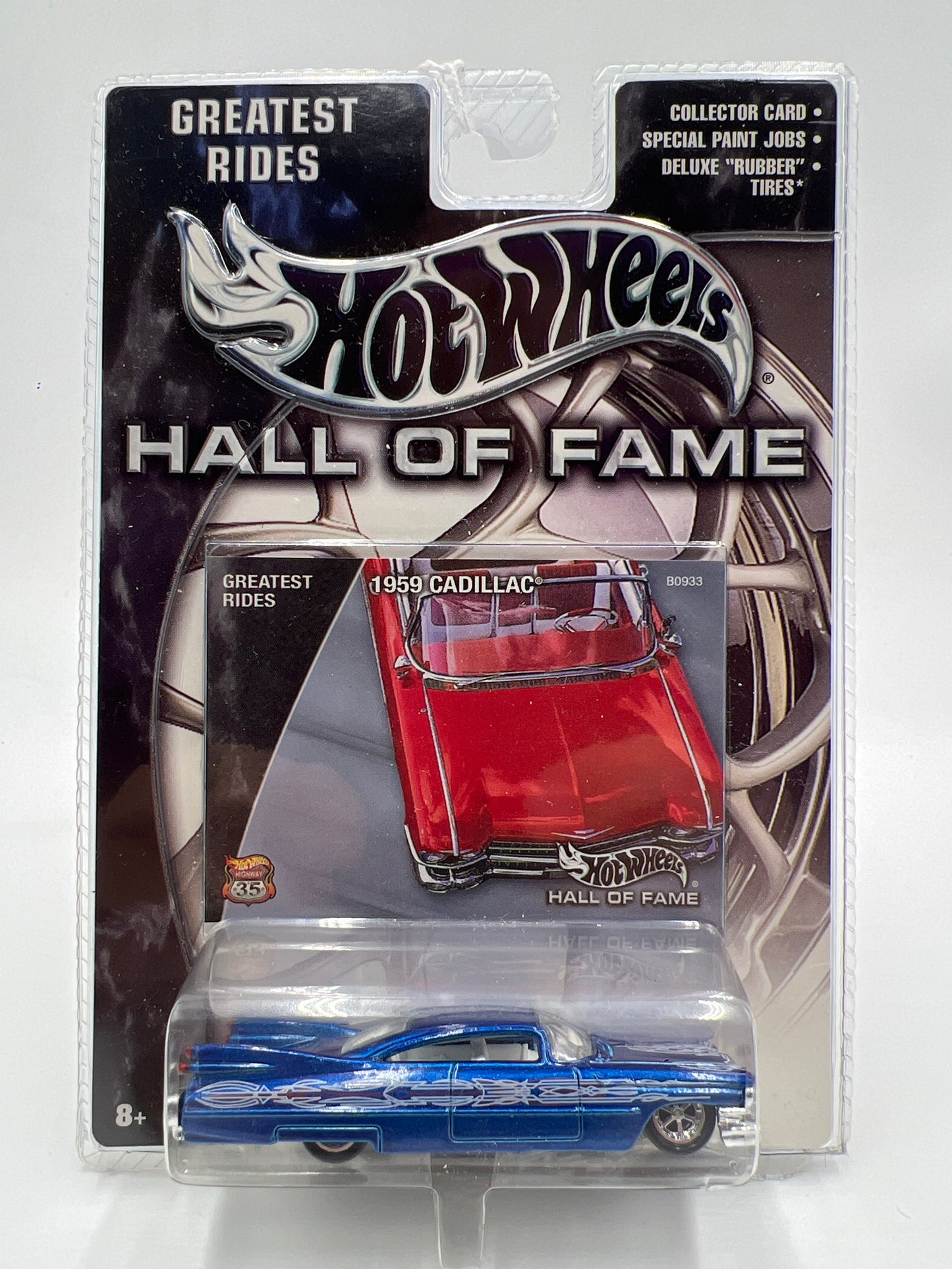Hot Wheels Hall Of Fame Greatest Rides 1959 Cadillac Blue 244i