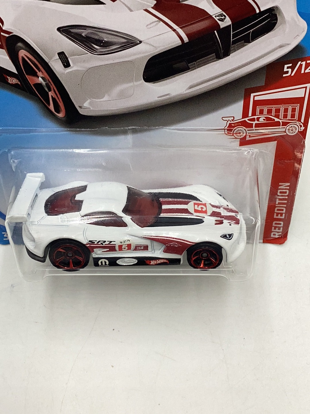 2019 Hot wheels #124 SRT Viper GTS-R Red Edition 150F