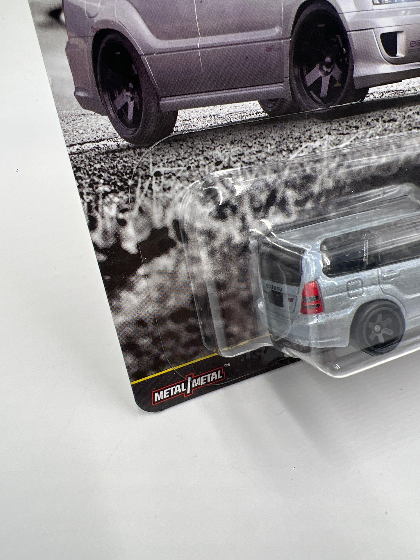 Hot Wheels Premium Fast Wagons #5 Subaru Forester STI Silver 251i