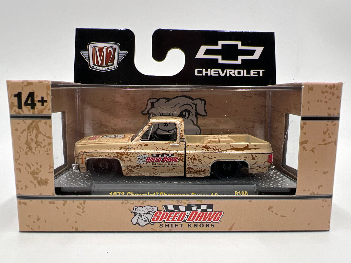 2025 M2 Machines Auto-Thentics 1973 Chevrolet Cheyenne Super 10 Speed Dawg R100