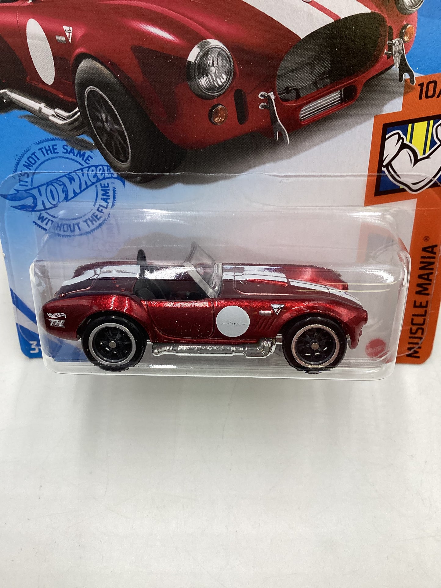 2021 Hot wheels Super treasure hunt Shelby Cobra 427 S/C Red W/Protector