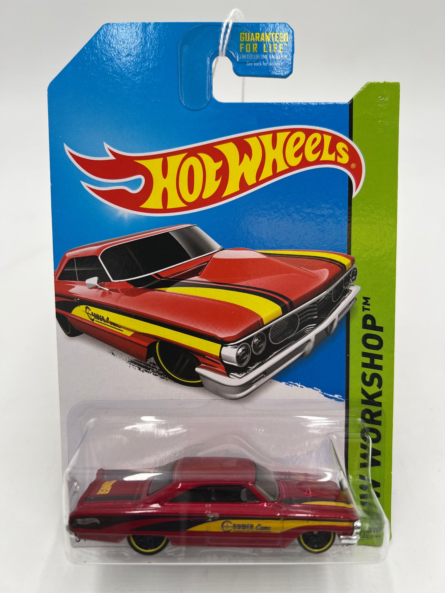 2014 Hot Wheels Workshop #250 Custom 64 Galaxie 500 Red 31A