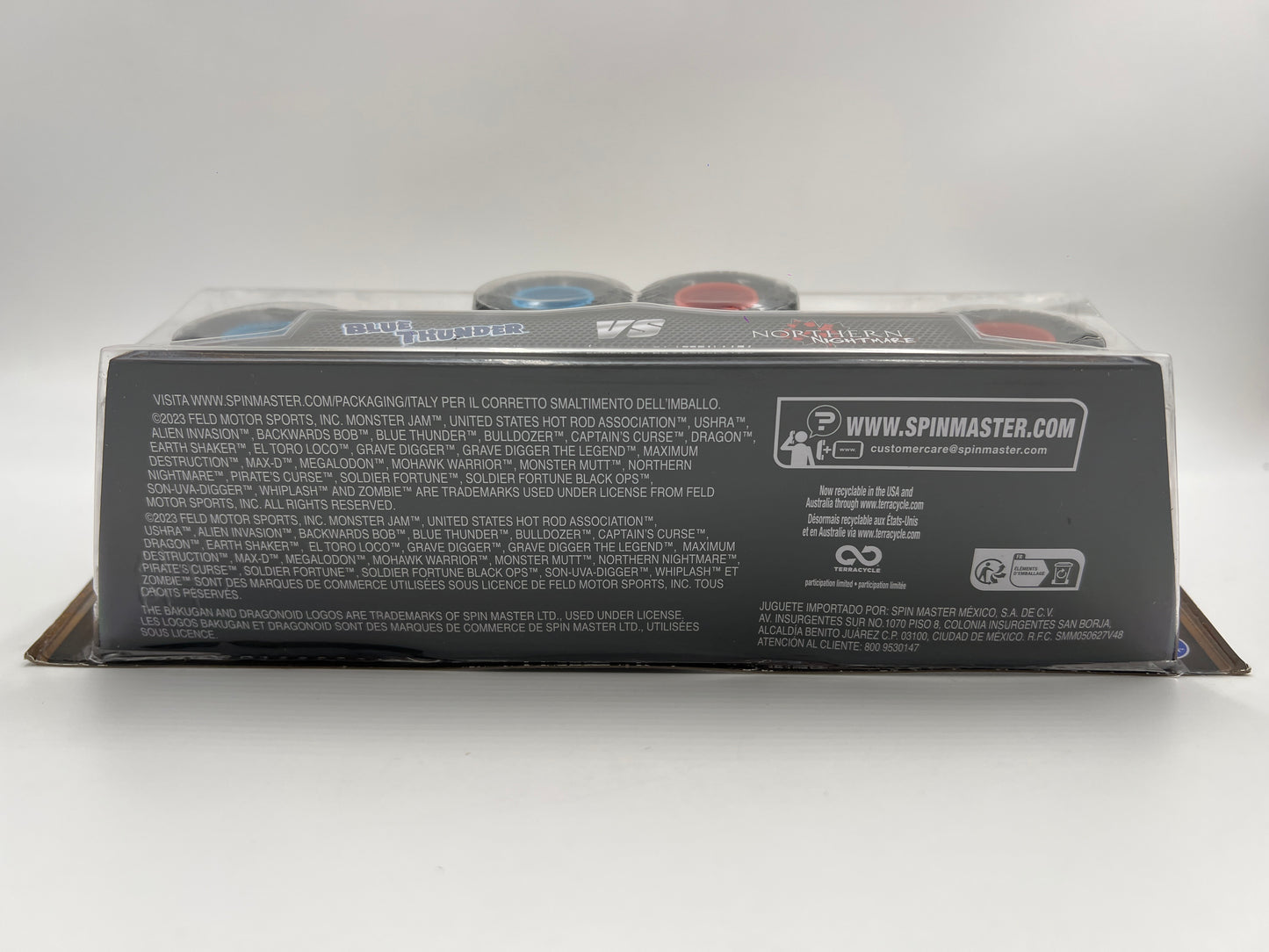 Monster Jam Series 24 2 Pack Blue Thunder Vs Northern Nightmare 136B