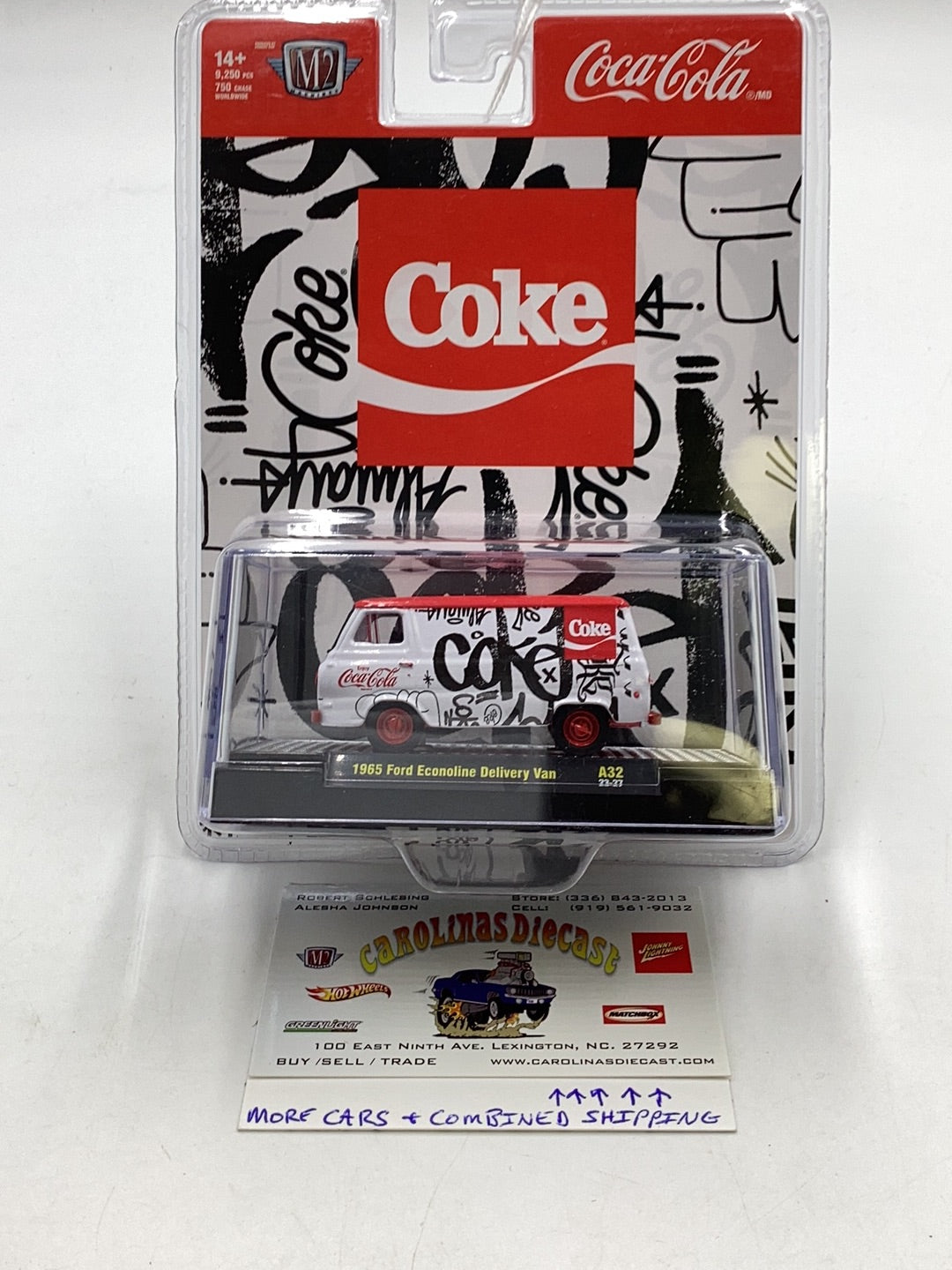 M2 Coca Cola Chase 1/750 1965 Ford Econoline Delivery Van A32