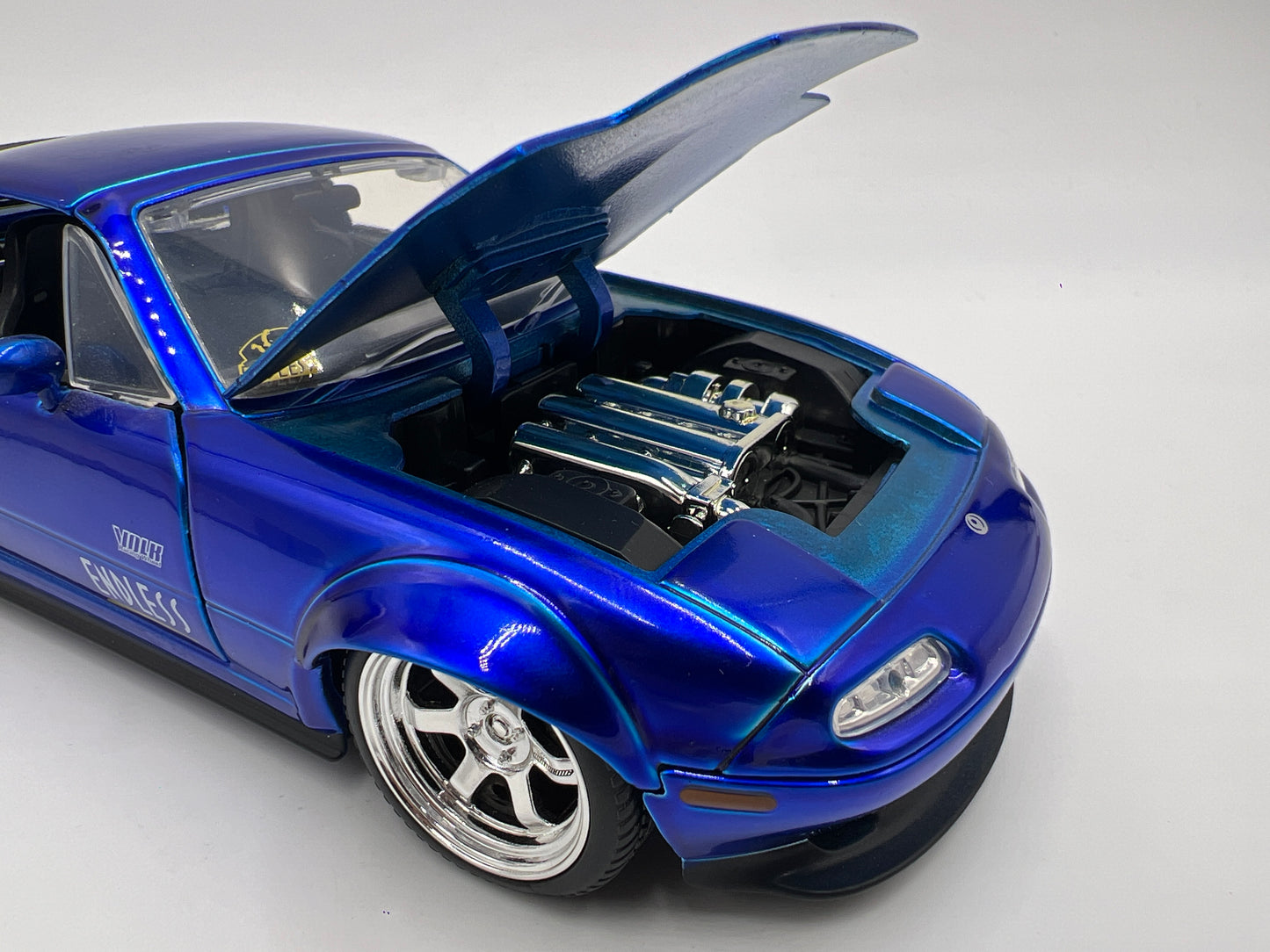 Jada 1/24 Scale JDM Tuners 1990 Mazda Miata Blue Loose VHTF